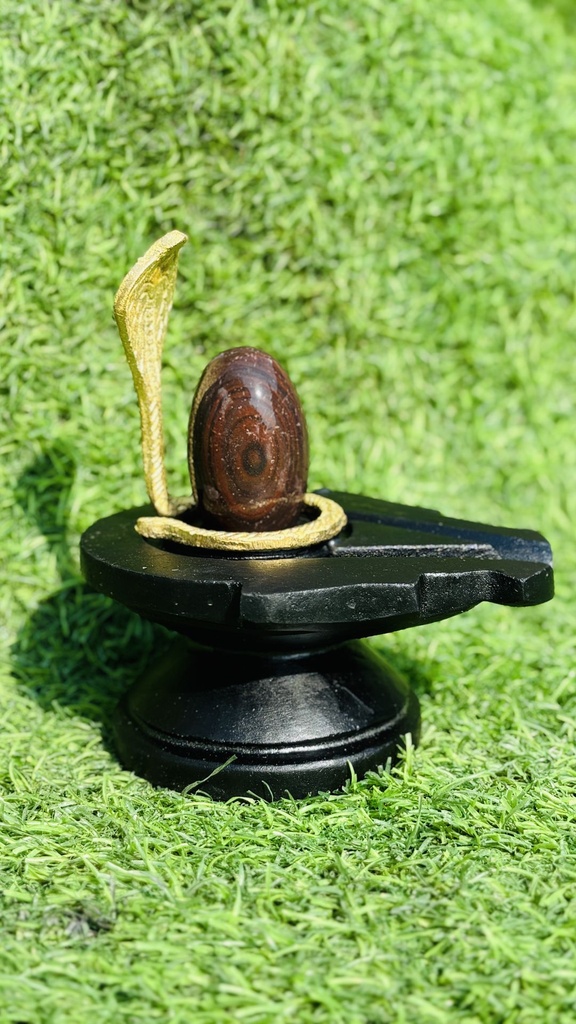 Mahamrityunjay Narmadeshwar shivling || Narmada Shivling || 2 Inch Thumb size
